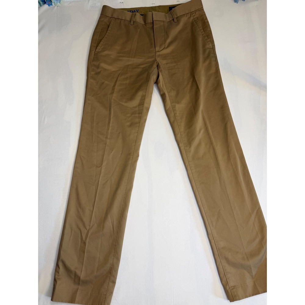 Bonobos Weekday Warrior Thursday Khaki Dress Pants Mens 29/30 Tan Cotton Chinos - Picture 3 of 10